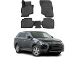 2014-2019 Mitsubishi Outlander Phev Tappetini Tpe Nero 4 Pz