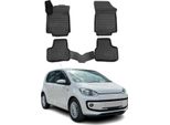 2011-2020 Vw Up Tappetini Tpe Nero 4 Pz
