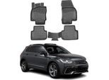 2018-2023 Vw Tiguan / Tiguan Allspace Tappetini Tpe Nero 4 Pz