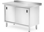 Armadio A Muro Hendi Con Ante Scorrevoli - Saldato, Profi Line, 1200X600X(H)850Mm