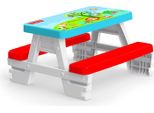 Dolu Fisher Price Picknicktafel Rood/Wit/Blauw