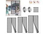 Fiqops 120 X 240 Cm Zanzariera Magnetica Porta Zanzariera Magnetica Tende Stecche Porta Balcone Porta Patio Senza Forare
