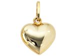 HerzanhäNger Jobo "AnhäNger Herz", Gold (Gelbgold 333), SchmuckanhäNger, Damen, Gelbgold 333, 333 Gold