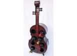 Portabottiglie Portabottiglie Cello Portabottiglie 102 Cm In Legno Portabottiglie Bar