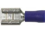 Presa Piatta Manicotto A Crimpare Parzialmente Isolato Sezione: 1,5 - 3,0 Mm², Dimensione Spina: 7,7 X 0,8 Mm, Blu (Hella) Venduto Solo In Confezioni Da 50, Prezzo Per 100 Unità