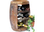 Dandibo Portabottiglie Vino Botte 1555 Legno In Piedi Marrone 50 Cm Portabottiglie Portabottiglie Scaffale In Legno Botte Bar