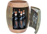 Dandibo Portabottiglie In Legno Marrone 44 Cm 91361 Portabottiglie Da Bar Portabottiglie Piccolo Barile In Legno