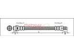Tubo Freno 204Mm Metzger Per Audi A4 B5