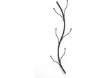 Dandibo Appendiabiti Da Parete In Metallo Nero 93861 Flora Appendiabiti Da Parete Appendiabiti Da Corridoio Appendiabiti Appendiabiti Gancio A Binario
