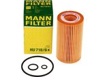 MANN-FILTER Filtro Olio Hu 718/6 X