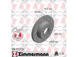 2 Dischi Freno Posteriori Sportivi Zimmermann Per Audi 100 A6 V8