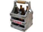 Dandibo Portabottiglie Con Apribottiglie Portabottiglie 4 Bar 96034 Portabottiglie In Legno 4 Birre