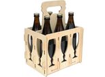 Dandibo Portabottiglie In Legno 6 Bottiglie Portabottiglie 96141 Cesto Portabottiglie Uomo Borsa Birra