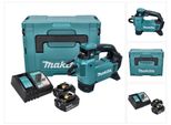 Compressore A Batteria Makita Dmp 181 Rgj 18 V 11,1 Bar + 2X Batteria Ricaricabile 6,0 Ah + Caricabatterie + Makpac