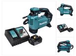 Compressore A Batteria Makita Dmp 181 RT1 18 V 11,1 Bar + 1X Batteria Ricaricabile 5,0 Ah + Caricabatterie