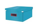 Leitz 53490061 Leitz Click & Store Cosy Aufbewahrungsbox 32,0 L Blau 36,9 X 48,2 X 20,0 Cm