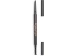 Makeup Revolution Precise Brow Pencil Matita Per Sopracciglia A Doppia Estremità E Pennello A Rocchetto Con Punta Fine Marrone Scuro 9G