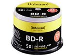 Intenso 5001115 Disco Vergine Blu-Ray BD-R 25 Gb 50 Pz