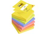 Post-It® R330NR Post-It® Z-Notes Standard R330NR, Colori Assortiti 6 Blocchetti