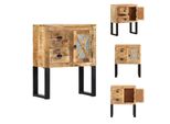 Vidaxl Credenza 60 X 30 X 76 Cm In Legno Massiccio Mango - Credenze