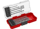 Einhell 108743 Tool Steel Masonry Twist Drill Bit Set 10-Piece 3 Mm, 4 Mm, 5 Mm, 6 Mm, 7 Mm, 8 Mm, 9 Mm, 10 Mm 1 Set