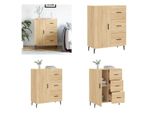 Vidaxl Credenza Rovere Sonoma 69,5X34X90 Cm In Legno - Credenza - Credenze - Armadio - Credenza