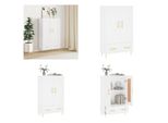 Vidaxl Credenza Bianca 69,5X31X115 Cm Materiale A Base Di Legno - Credenza - Credenza - Credenza - Armadio