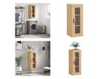 Vidaxl Armadio A Muro Rovere Sonoma 34,5X34X90 Cm - Armadio A Muro - Armadio A Muro - Armadio - Armadio Portaoggetti