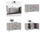 Vidaxl Credenza Grau Sonoma 100X36X60 Cm Holzwerkstoff - Credenza - Credenze - Schrank - Lagerschrank