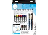 Daler Rowney Simply Set Di Colori Ad Acquerello 12 X 12 Ml 25 Pz