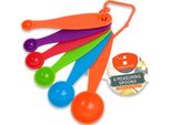 6X Set Di Cucchiai E Misurini, Cucchiai Da Cucina, Misurini Da Cucina | 0,6 Ml | 1,2 Ml | 2,5 Ml | 4 Ml | 7 Ml | 15 Ml