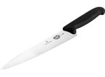 Coltello Da Intaglio Victorinox Fibrox 22 Cm Lama Seghettata