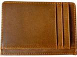 Inf Portacarte Con Protezione Rfid Vera Pelle Marrone