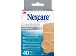 Nexcare™ Cerotti Universali Traspiranti, Assortiti, 40/Confezione | Confezione (1 Pezzo)