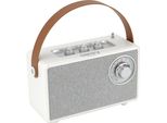Camry Speaker With Radio | Cr 1902 W | 5 W | Bluetooth | White | Wireless Connection