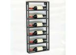 Dandibo Portabottiglie Da Parete In Metallo Nero Design 96603 Portabottiglie Portabottiglie Vino Portabottiglie Vino Portabottiglie