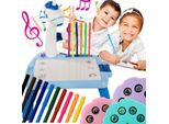 Lavagna Luminosa Tavolo Da Disegno Pennarelli Per Bambini Pennarelli