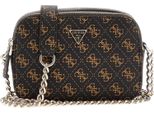 Borse Guess Borsa A Tracolla In Ecopelle Noelle Ii Crossbody Camera Bag Logo Marrone