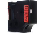 Jetworld Nastro Di Ricambio Dymo D1 Nero Su Rosso, 19 Mm X 7 M (45807) (S0720870)