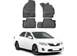 Tappetini In Gomma Omac Per Toyota Corolla Quest 2013-2025 Rhd Tpe Nero 4X