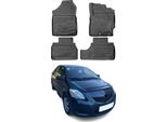 Omac Tappetini In Gomma Per Toyota Yaris 2011-2022 Rhd Tpe Nero 4X