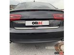 Modanatura Bagagliaio Posteriore Per Audi A6 C7 Sedan 2011-2015 Acciaio Inox Cromato