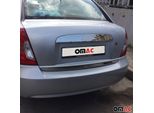 Modanatura Del Bagagliaio Posteriore Per Hyundai Accent Era 2005-2011 In Acciaio Inox Cromato