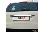Modanatura Bagagliaio Modanatura Portellone Posteriore Per Ford Fiesta 2001-2008 Acciaio Inox Cromo