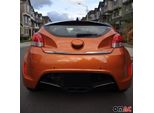 Modanatura Bagagliaio Posteriore Per Hyundai Veloster 2011-2017 Acciaio Inox Cromato