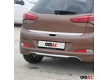 Modanatura Bagagliaio Modanatura Portellone Posteriore Per Hyundai I20 2015-2018 Acciaio Inox Cromo