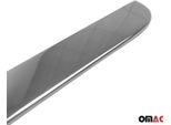 Modanatura Bagagliaio Posteriore Per Mitsubishi Lancer 2003-2007 In Acciaio Inox Cromato