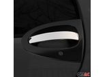 Maniglia Cromata Per Smart Fortwo 2007-2015 2 Porte In Acciaio Inox 2X