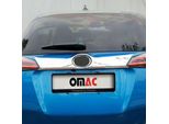 Modanatura Bagagliaio Modanatura Portellone Posteriore Per Toyota RAV4 2018-2025 Cromo Abs Argento