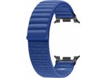 Fascia In Tessuto Samsung (S/M) Per Galaxy Watch8 | Watch8 Classic, Fascia, Smartwatch, Blu, Samsung, Galaxy Watch8 | Watch8, Tessuto, Nylon